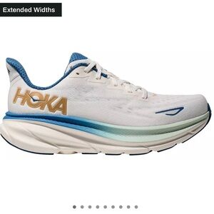 HOKA Men's Clifton 9 Running Shoes Frost Gold Size 13 Lightweight Breathable Gym
